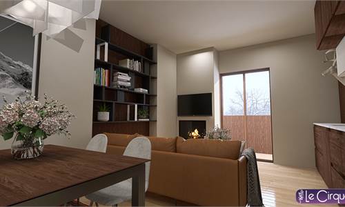 Bright three-room apartment with an iconic view